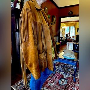 Schott western suede jacket